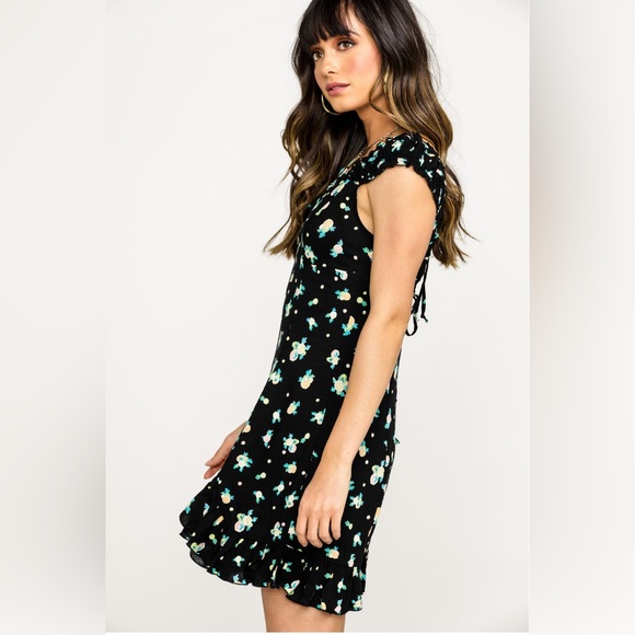 Free People Like A Lady Black Mini Dress - Picture 3 of 9
